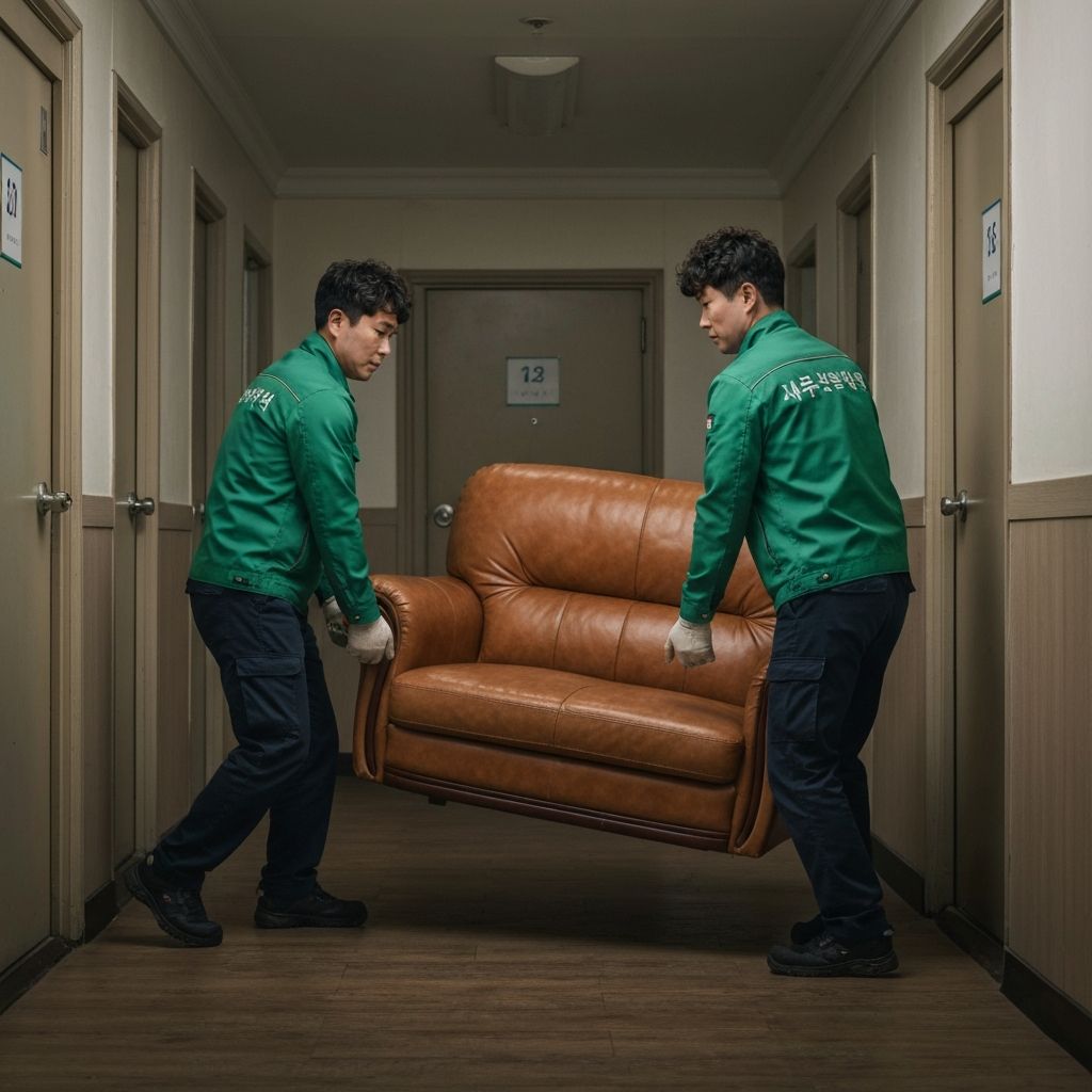 신속한 수거 작업